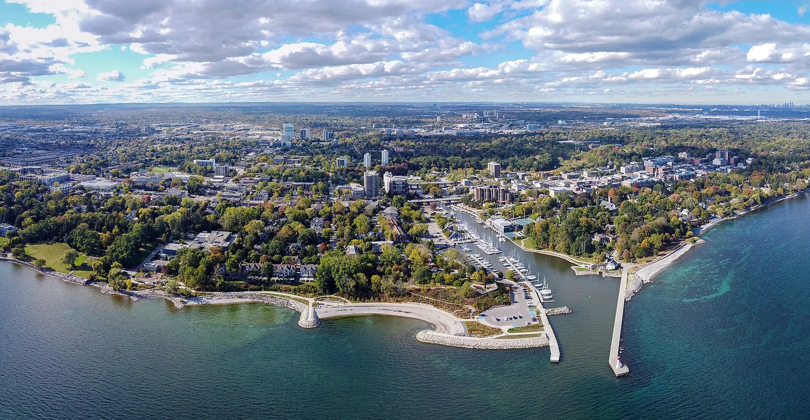 Aerial view of Oakville 2023