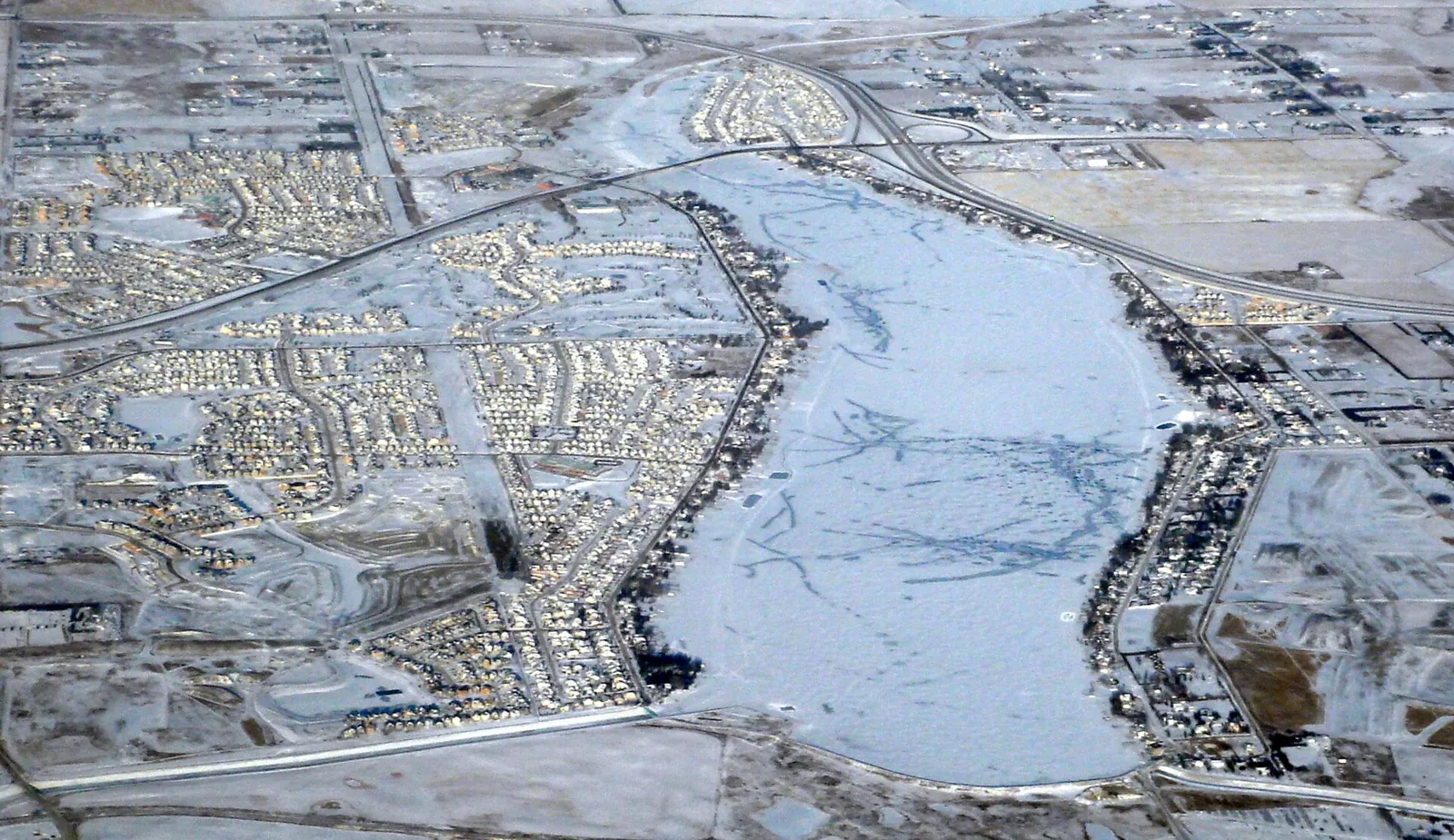 Chestermere-aerial