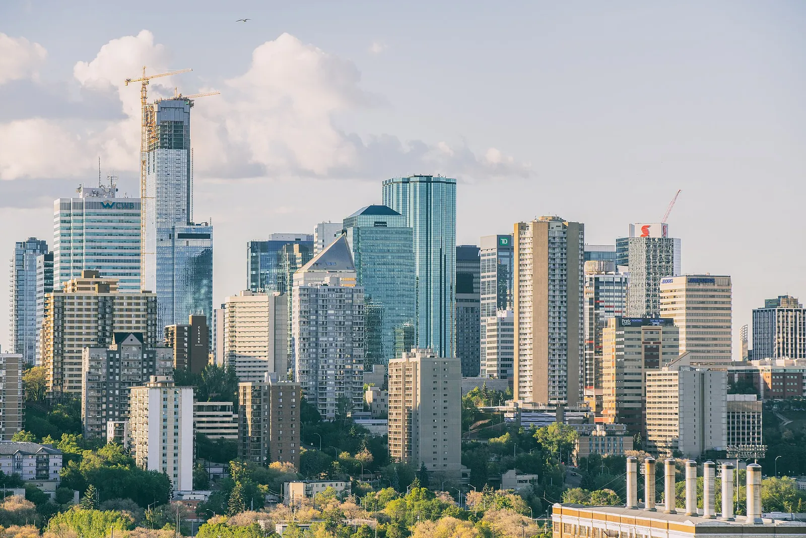 Downtown edmonton