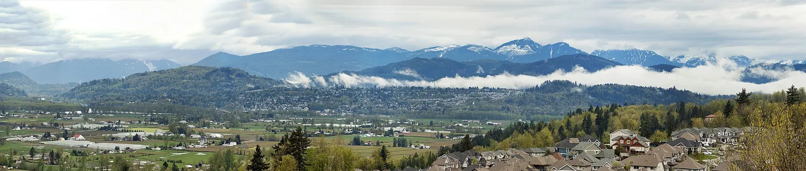 Fraser Valley Panorama (squished)