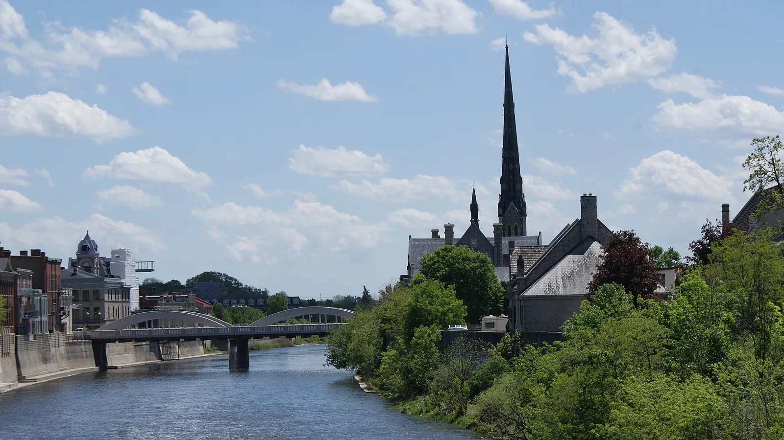 Europe-like Grand River scene, Cambridge, Ontario Cambridge-on-canada-peter-j-restivo-5292017 037