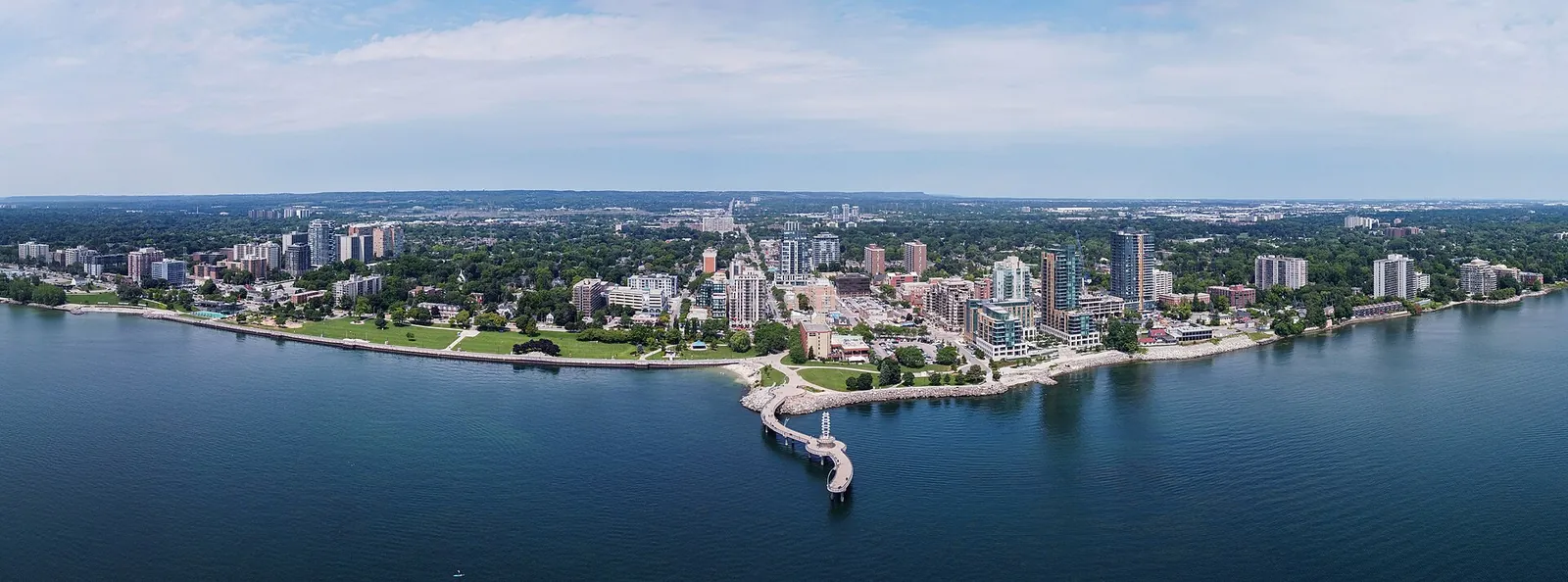 Burlington Aerial view 2024